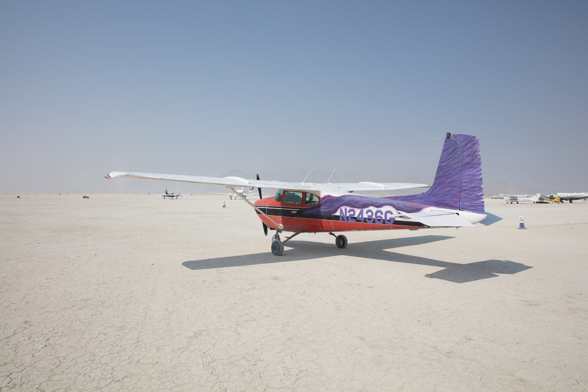 Purple Haze Referred To His Plane As "The Pickup Truck From The Ranch"