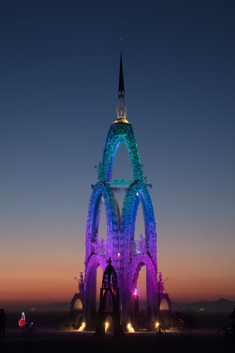 The Flower Tower by: Kevin Clark, Reared In Steel from: Petaluma, CA