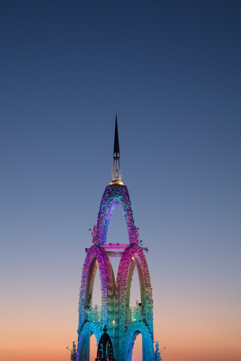 The Flower Tower by: Kevin Clark, Reared In Steel from: Petaluma, CA