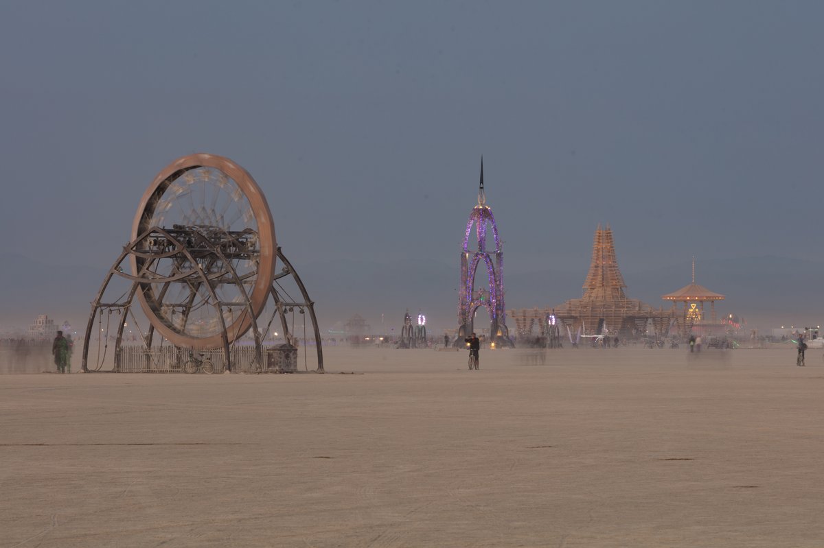 Charon, The Flower Tower, The Temple, and The Man