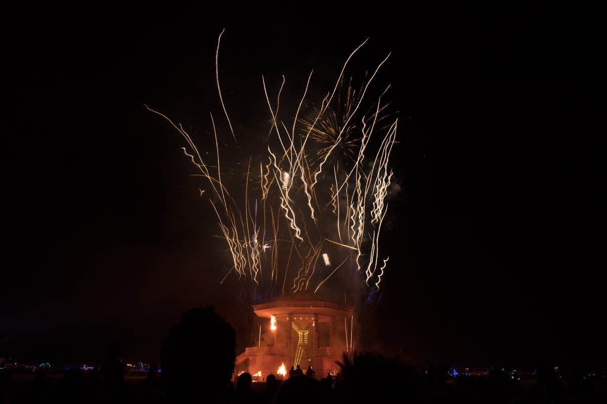 Man Burn Fireworks