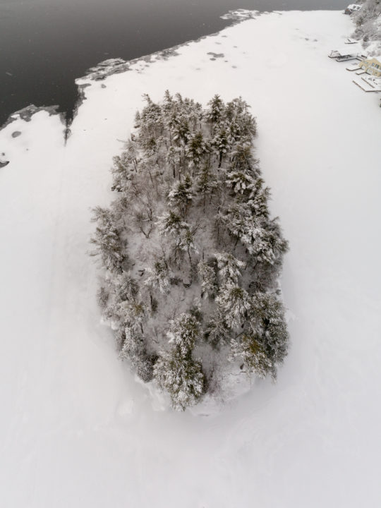 Beaulieu Island Aerial Photo