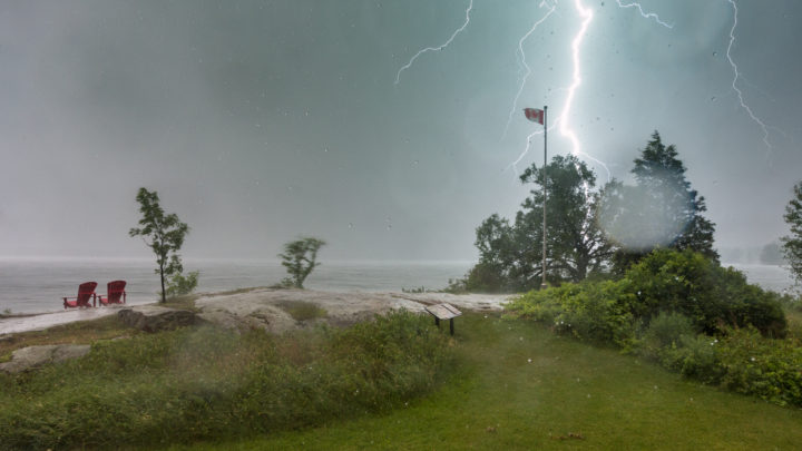 Lightning At Mallorytown Landing