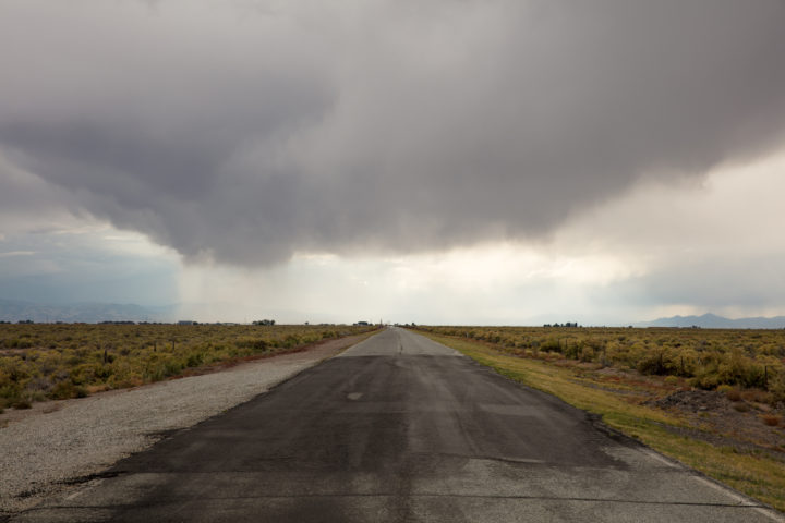 Open Road And Storm