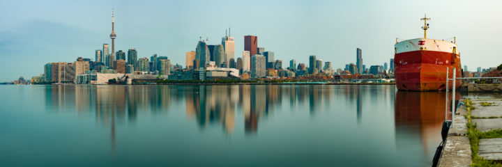 Downtown Toronto Skyline At Dawn 2