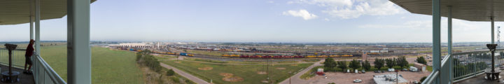 View From Golden Spike Tower