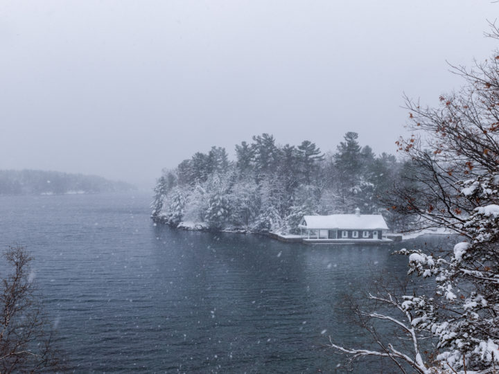 Redstone Isle In The Snow