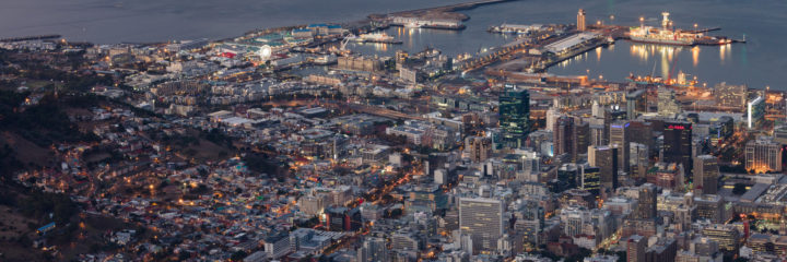 Cape Town At Dusk
