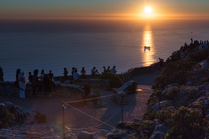 Sunset At Table Mountain