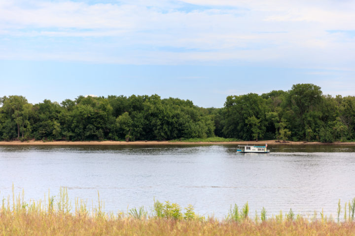 Mississippi River Houseboat