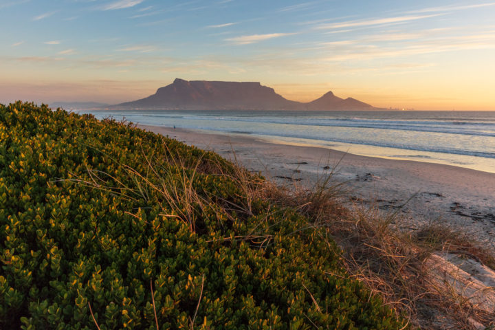 Table Mountain From Sunset Beach