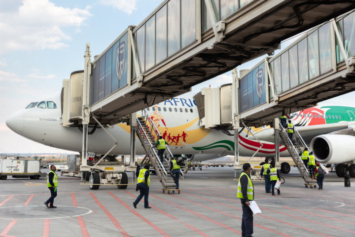 Aircraft Cleaning Staff