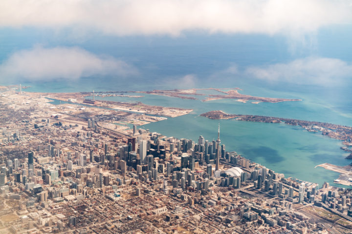Aerial Photo Of Toronto