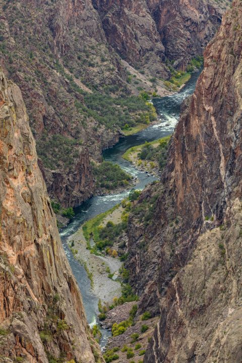 Painted Wall View Black Canyon of the Gunnison National Park