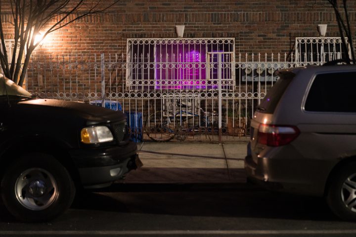 Mysterious Purple Light