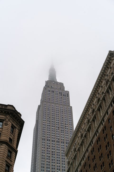 Empire State Building Scraping The Sky