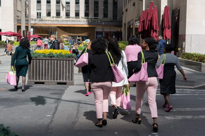 Women In Pink