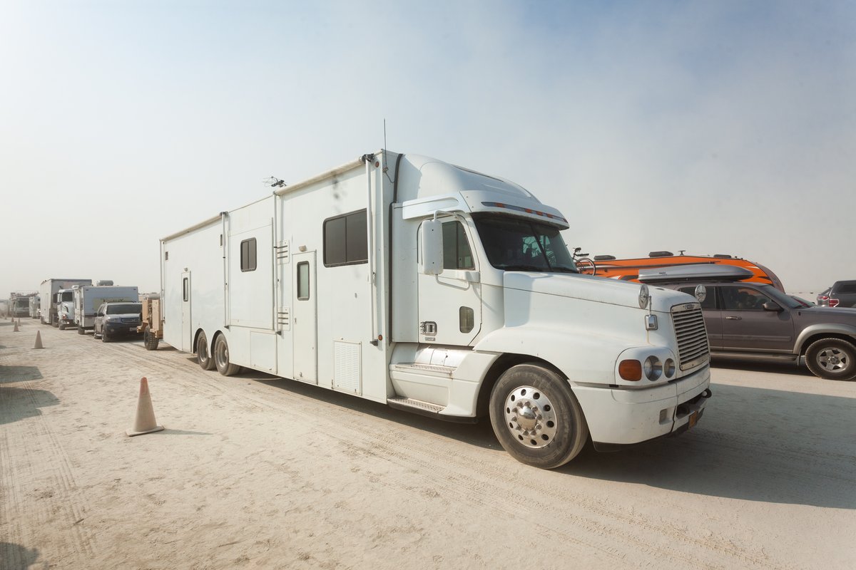 There was 2 or 3 of these in a caravan.