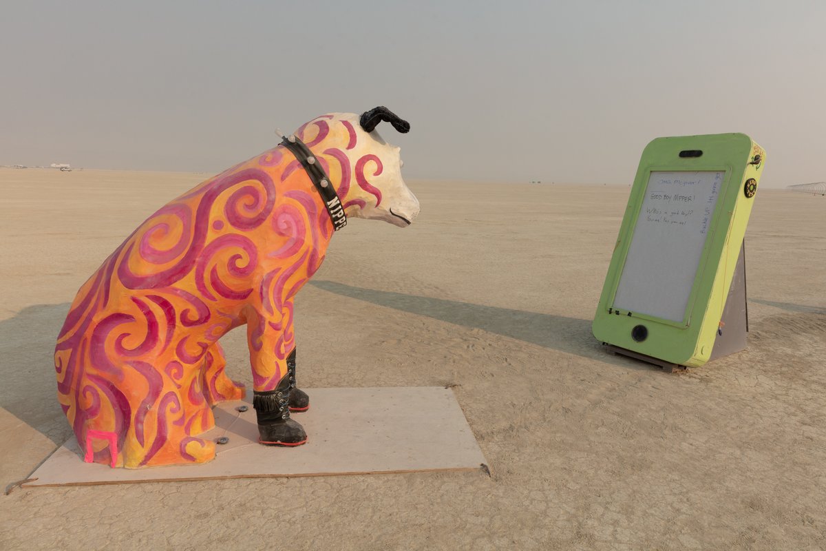 Man's Best Friend by: Chris Mack and The Unintelligent Design Society from: Carmel, CA year: 2018