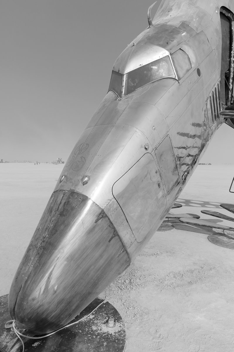 Lodestar by: Randy Polumbo from: New York, NY year: 2018 Lodestar is made of an old military jet that has been involuntarily blossomed into a contemplative flower and gathering place for human pollinators. URL: http://polumbo.com