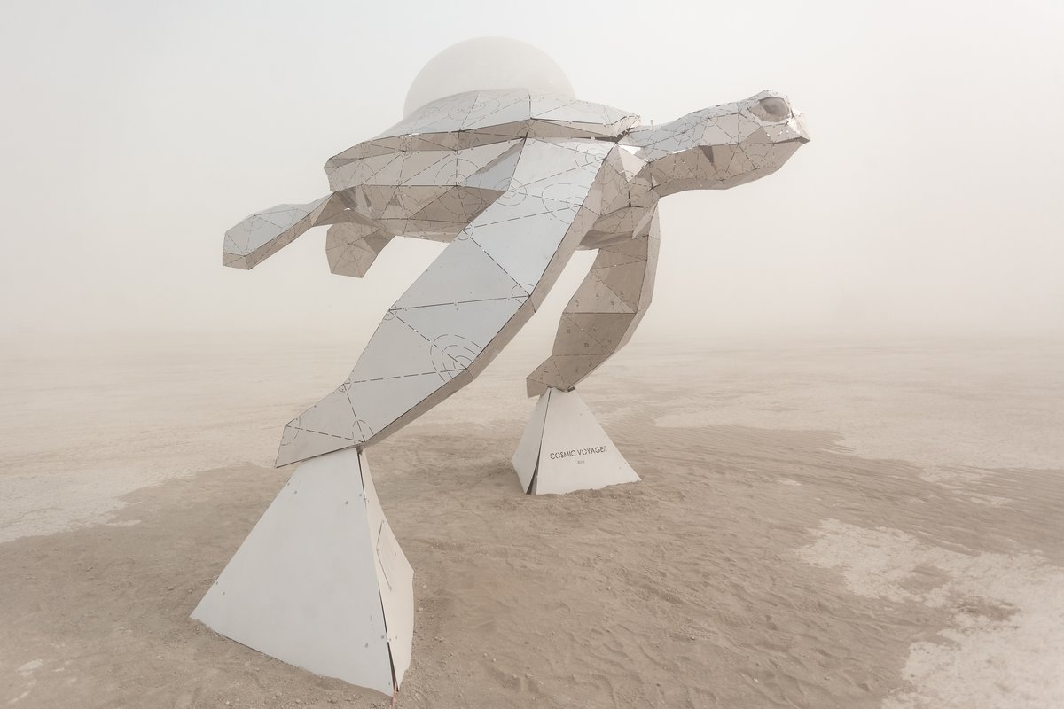 Cosmic Voyager by: Martin Taylor and The Chromaforms Collective from: San Francisco, CA year: 2018