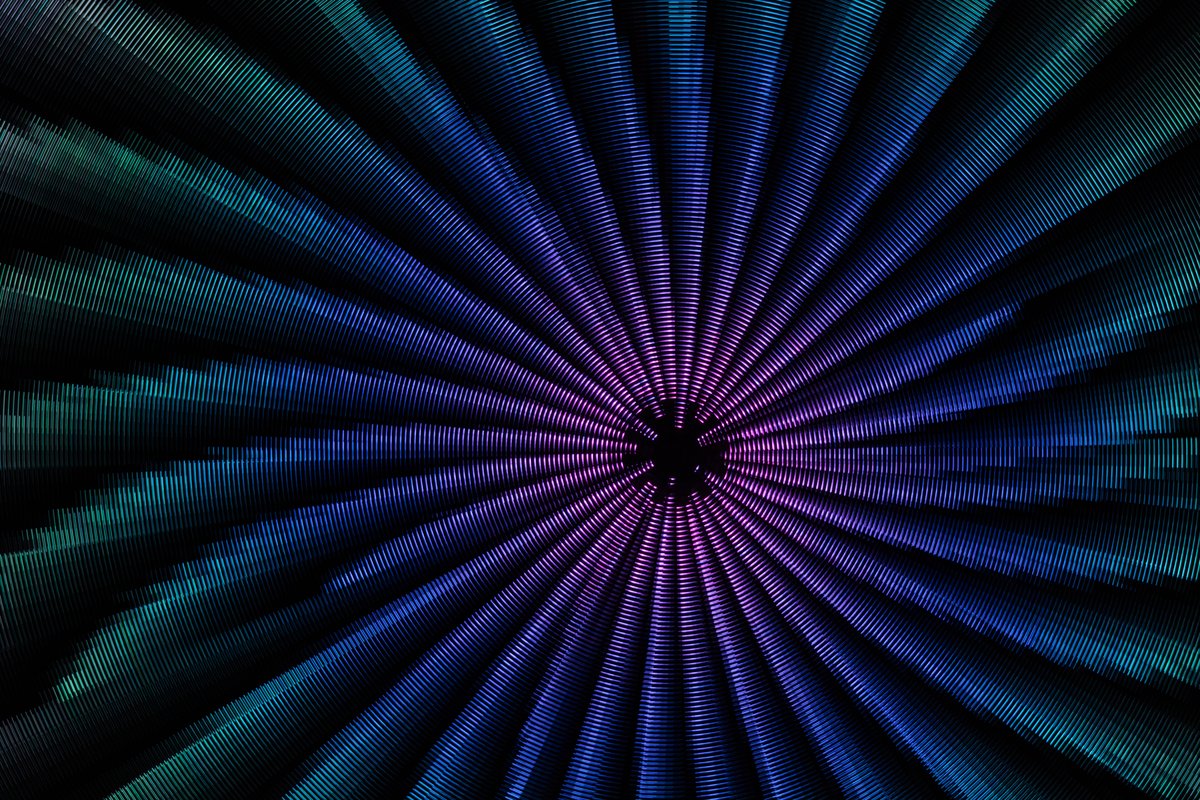 Paraluna by: Christopher Schardt from: Oakland, CA year: 2018 Paraluna combines kinetic sculpture, LEDs and music. Its main component is a disc 10m in diameter with 17,280 LEDs. A computer controls the LEDs while rotating, raising, lowering, and tilting the disc. Some of the LED patterns work with the rotation of the disk, creating spirals. Others use persistence-of-vision, making an image hover in space above the spinning LEDs. Spokes demonstrates both of these styles: https://photos.app.goo.gl/DcP9IauNTjRHENUh2 Surrounding the disc are several high-quality speakers that play classical music at comfortable, yet immersive volume, creating a comfortable, peaceful place to be. Patterns are chosen to complement each musical piece, as with Firmament: https://photos.app.goo.gl/H6KCzkf5jkGWAA3m2