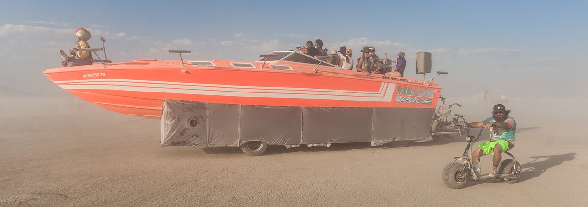 I always love the boat mutant vehicles. So absurb and so great.