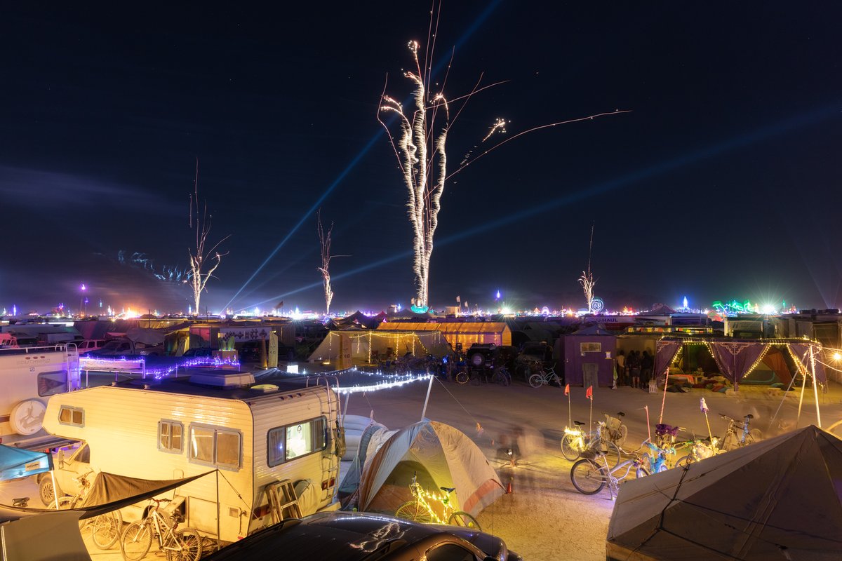 Dave's Opening. Fireworks by DaveX.