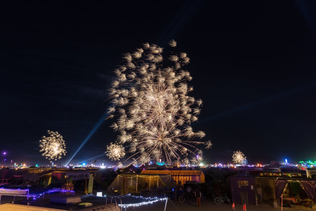 Dave's Opening. Fireworks by DaveX.