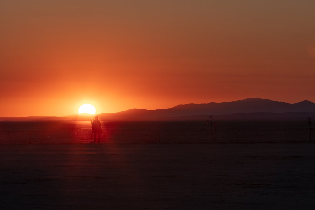 I love being out there for sunrise.