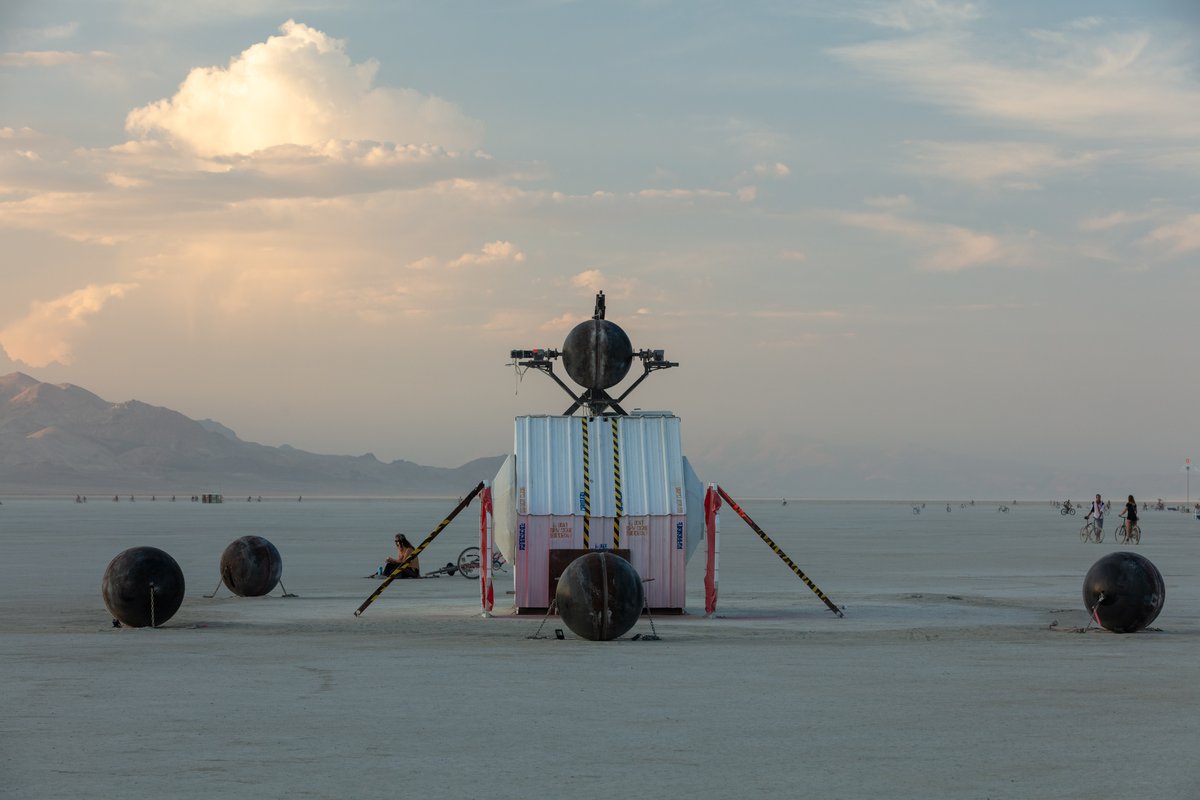 Ei Robot by: Spencer Edgerton, Launchpad Artspace at 3113 Studios, and Camp Deep Orbit from: Tucson, AZ year: 2018