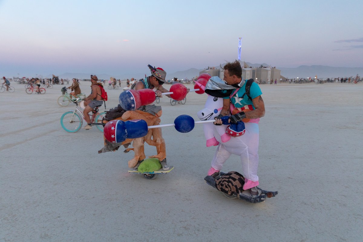 These guys we're having so much fun they didn't even see me as they zipped by.