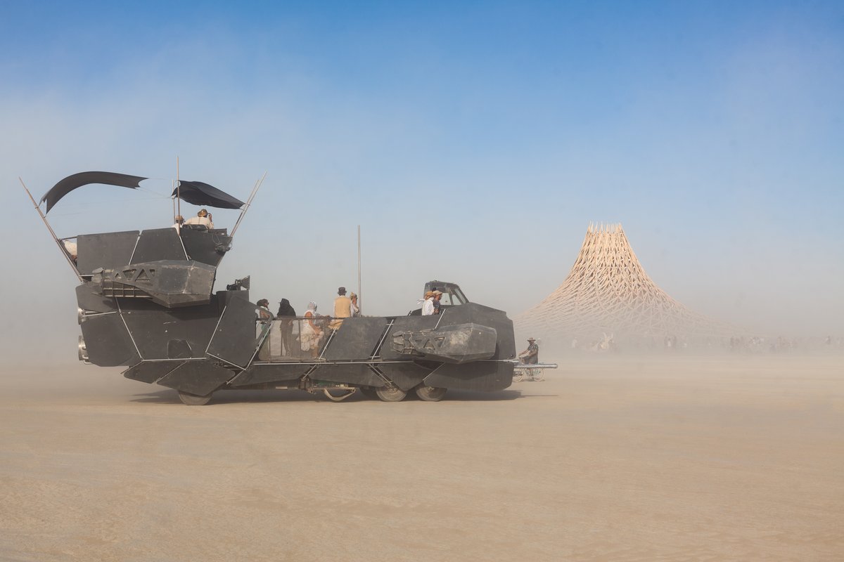 With a sprinkling of dust.