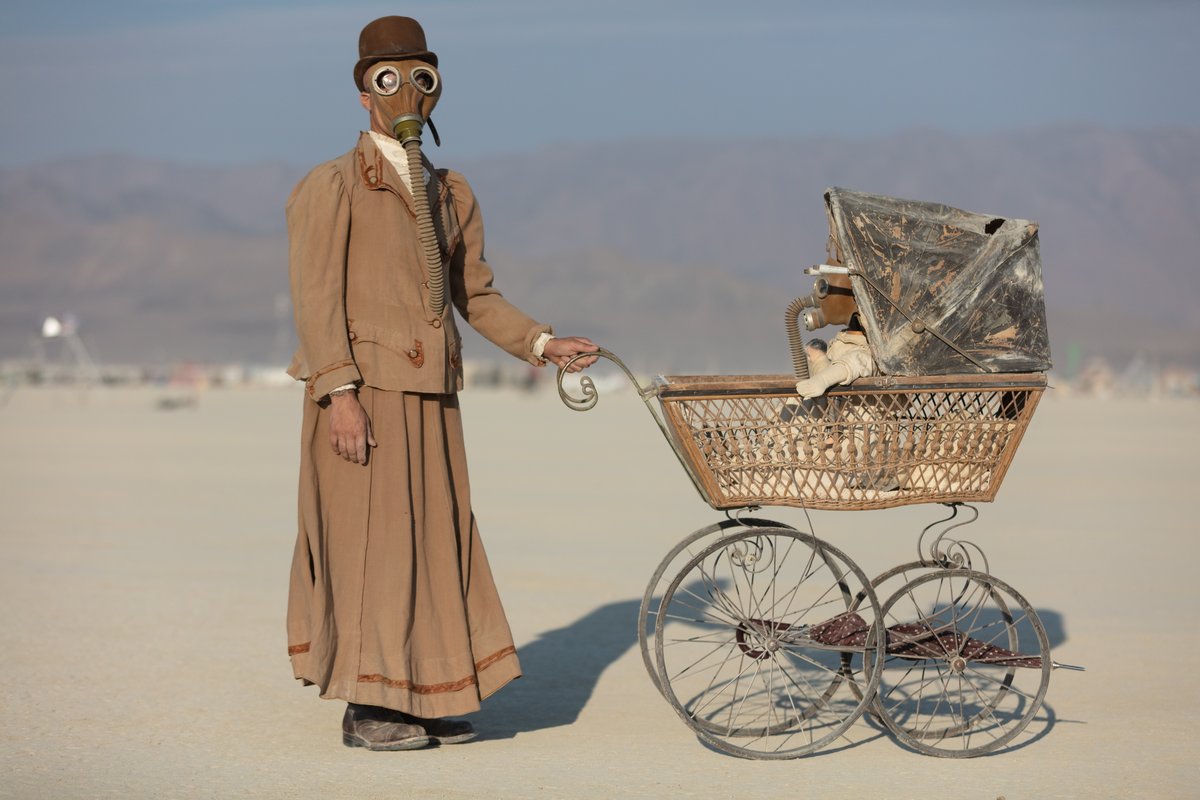 I feel like Burning Man needs more of this. Freaky, weird, unique, and totally fucking awesome.