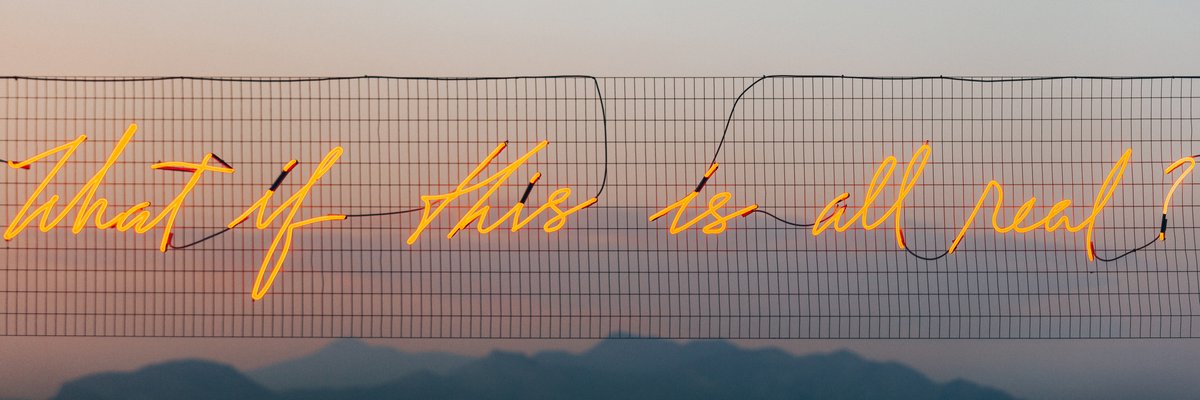 What If This Is All Real ? by: Olivia Steele from: Berlin, Germany year: 2018