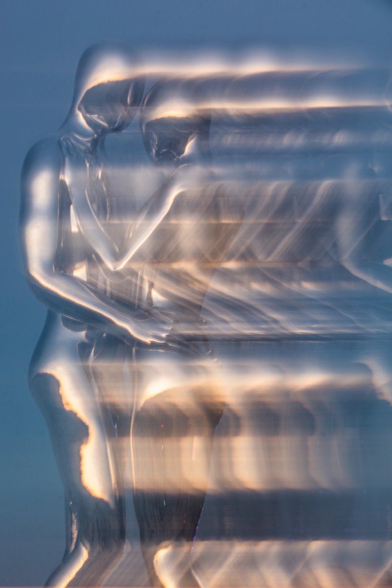 In Every Lifetime I Will Find You by: Michael Benisty, Love and Unity from: Brooklyn, NY year: 2018 A sculptural representation of Male and Female holding one another in a symbolic and universal position of caring in a display of Love and Unity. Measuring 25 feet tall and made out of mirror polished stainless steel.