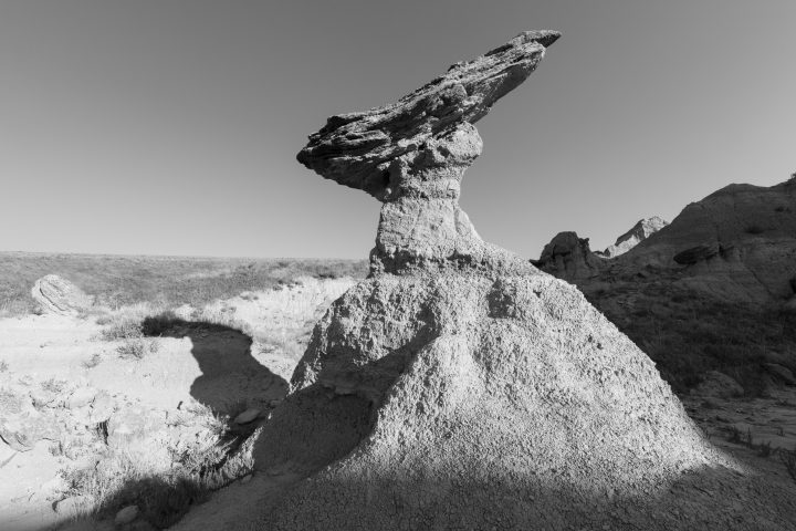 Pillar with Caprock