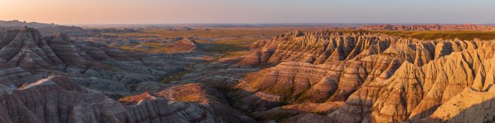 Big Badlands Overlook at Sunrise