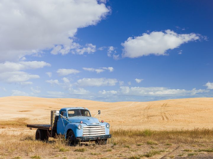 Vintage Farming Truck
