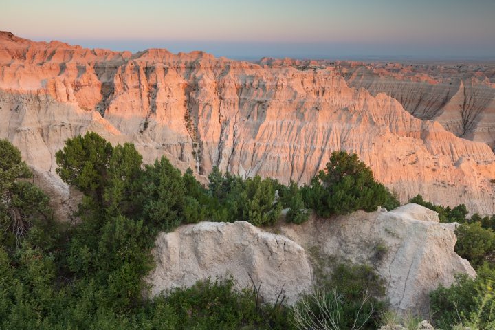 Pinnacles Overlook at Dusk