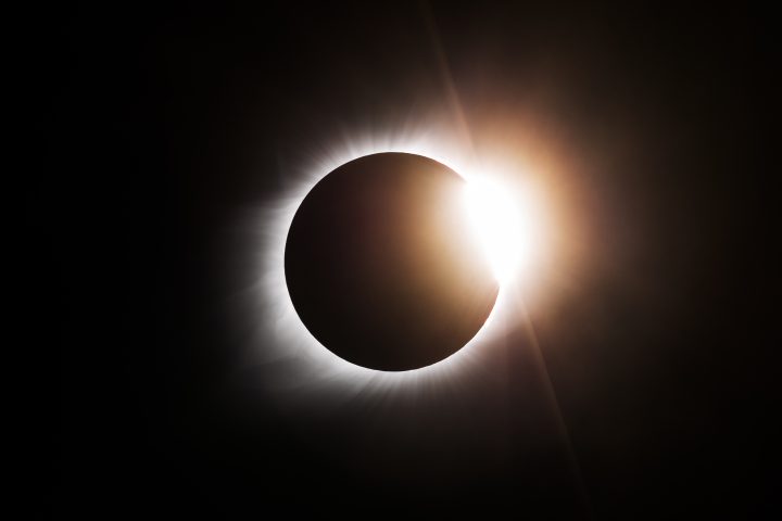 Total Solar Eclipse Diamond Ring