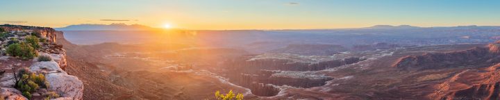Grand View Point Overlook Sunrise