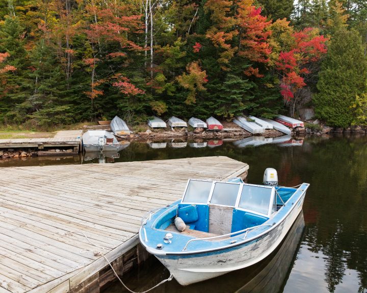 Fall Color at Smoke Lake Access Point