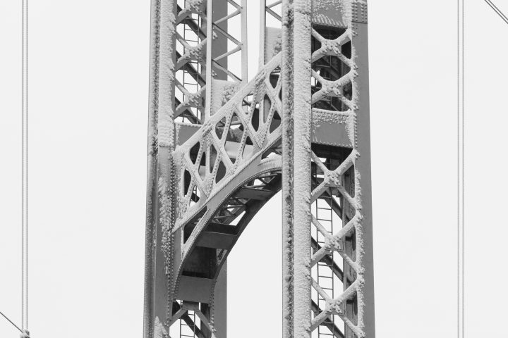 Snow On Thousand Islands Bridge