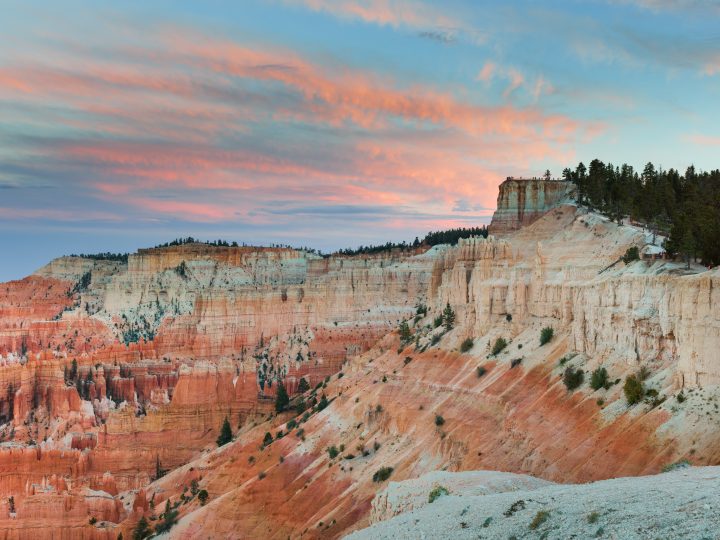 Pastel Skies At Inspiration Point