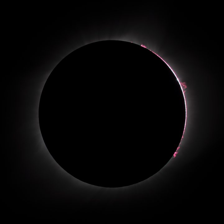 Chromosphere During Total Solar Eclipse