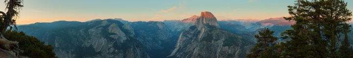 Glacier Point at Dusk
