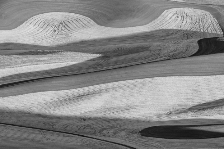 Harvested Field Abstract