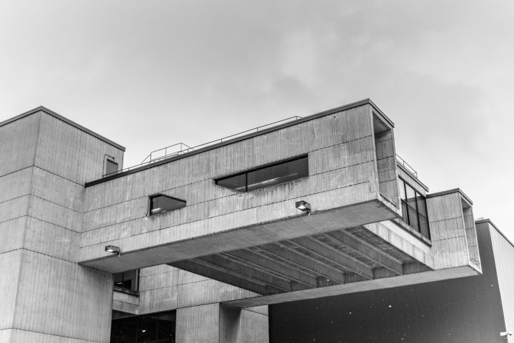 Brutalist Binghamton Arena