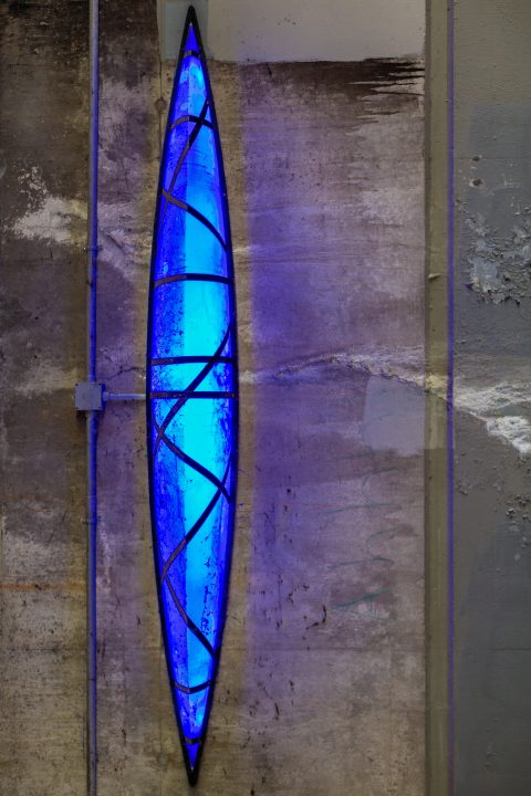Blue Light Under Bridge